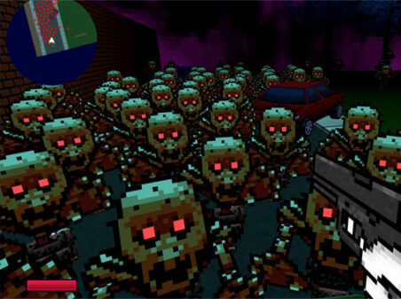 無題のゾンビシューターのゲームプレイ画像