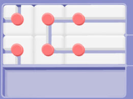 ラインを繋ぐパズルゲーム Up Left Out