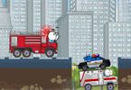 緊急車両が職務を果たす誘導系パズルゲーム：VEHICLES LEVEL PACK