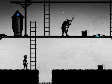 闇夜を移動する思考パズルゲーム Vive le Roi 2のゲーム画像