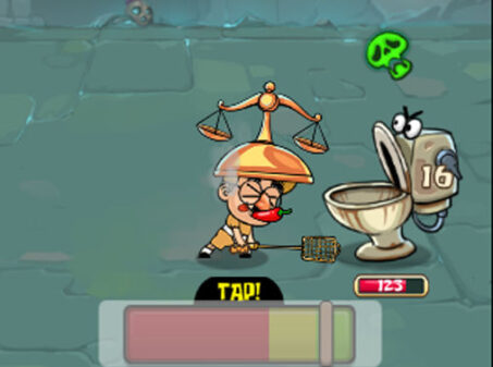 Wacky Dungeonのゲームプレイ画像