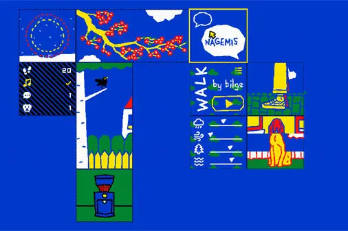 散歩気分で楽しむ謎解きパズル【walk】のゲーム画像