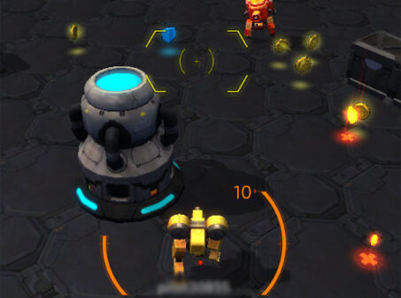 ウォーボット.ioのゲームプレイ画像