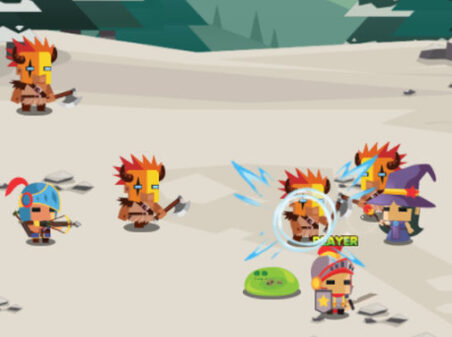 WARRIORS LEAGUEのゲームプレイ画像