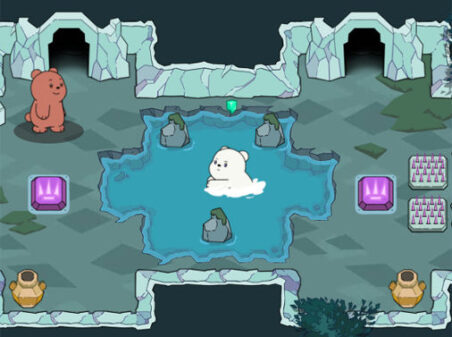 ぼくらベビーベアーズのアクションADV【We Baby Bears Temple】のゲーム画像