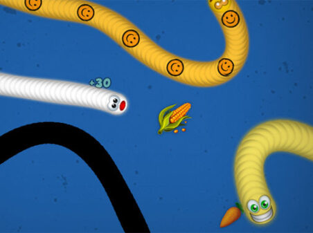 ワームゾーンのゲームプレイ画像