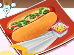 ホットドッグを調理するお料理ゲーム Yummy Hotdog