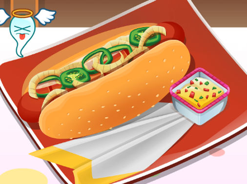ホットドッグを調理するお料理ゲーム Yummy Hotdog 無料ゲームnet