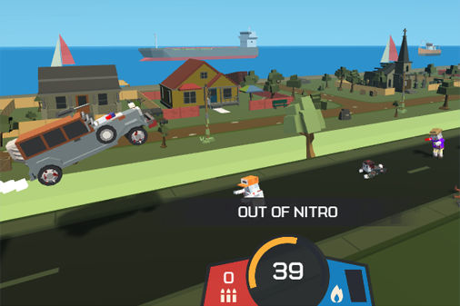 ゾンビダービーのゲームプレイ画像