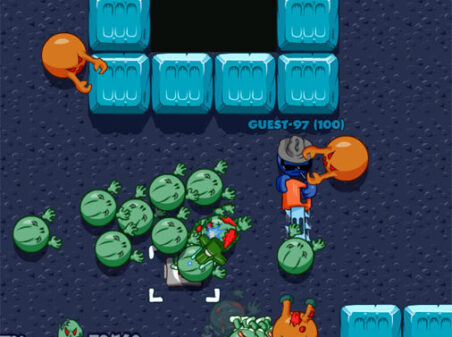 ZOMBIE HUNTERS ARENAのゲームプレイ画像