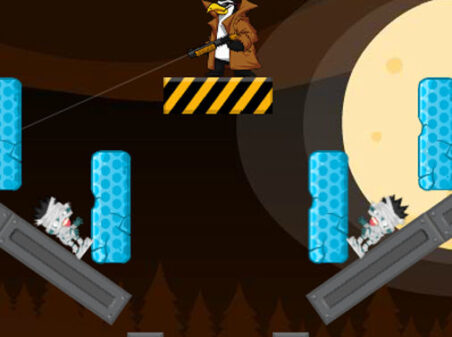 Zombies vs Penguins 4: Re-Annihilationのゲームプレイ画像